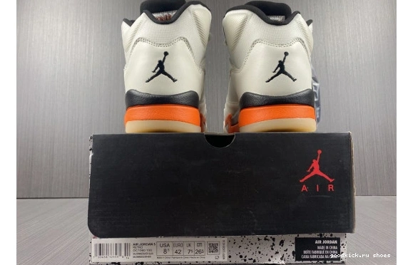 Jordan Air Orange Retro 5 DC1060-100 Total DC1060-100 0318